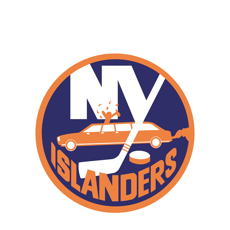 New York Islanders Entertainment logo fabric transfer